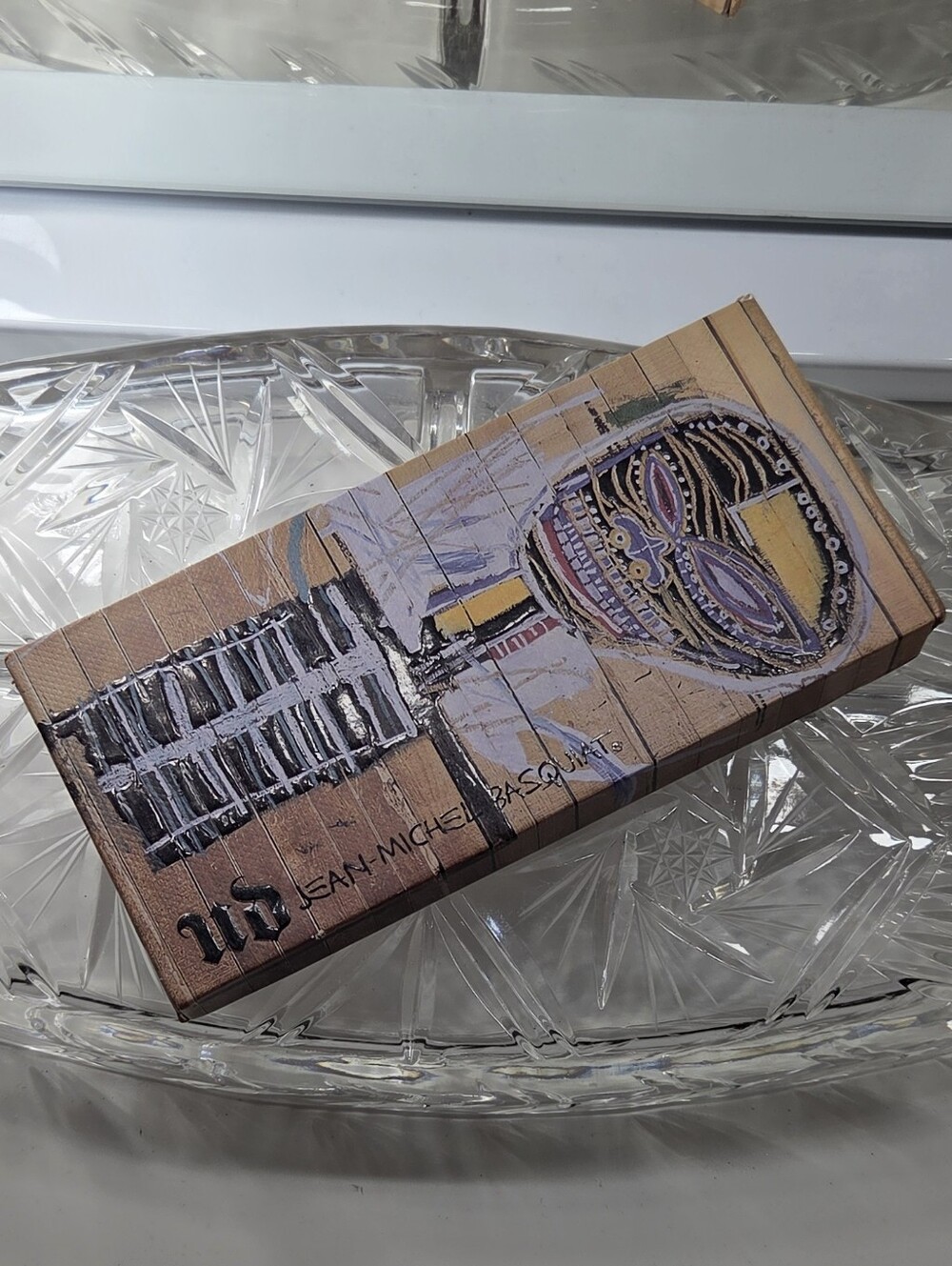 Authentic Urban Decay x Jean-Michel Basquiat Gold Griot Eyeshadow Palette